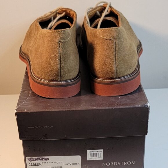 1901 CARSON TAN SUEDE OXFORD by NORDSTROM (Size 12) - Picture 5 of 7